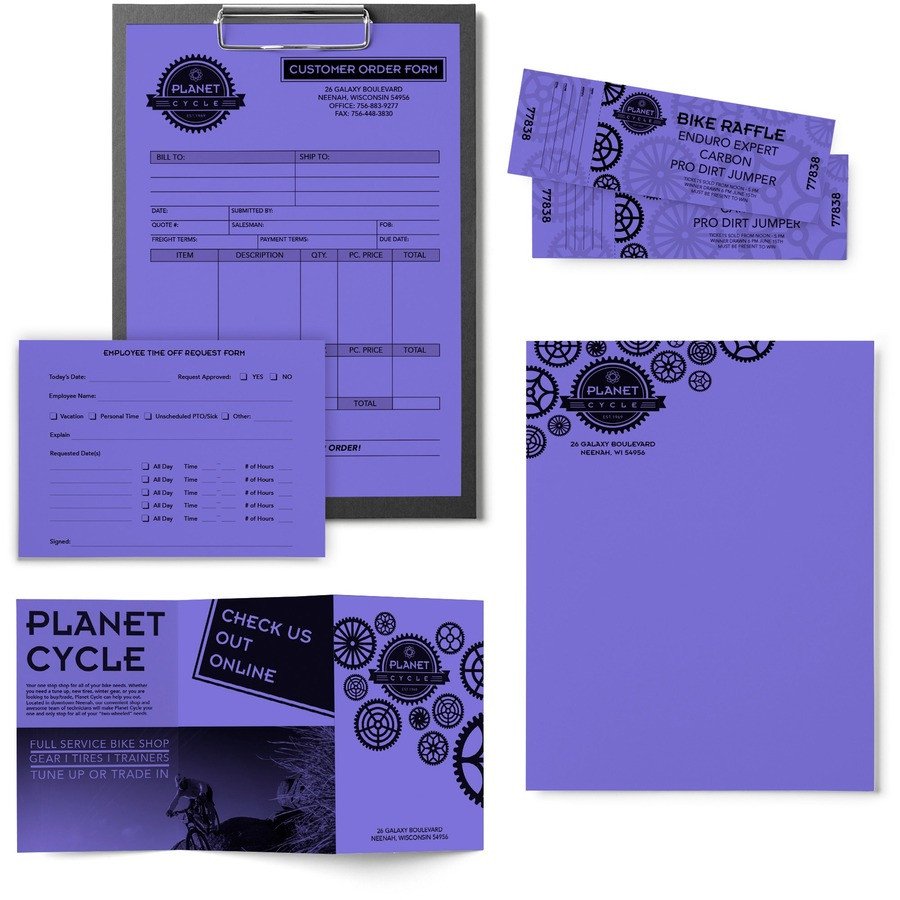Neenah Paper, Inc Astrobrights 22081 Astrobrights Color Paper - Violet
