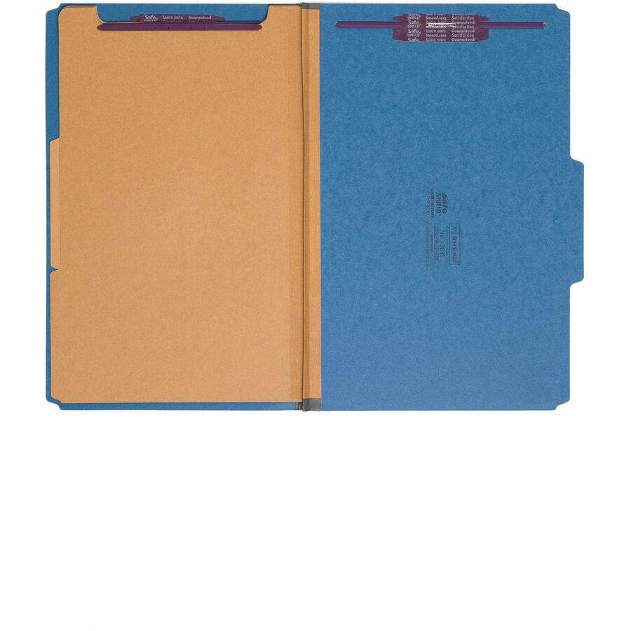 Smead Manufacturing Company Smead 19035 Smead SafeSHIELD 2/5 Tab Cut Legal Recycled Classification Folder