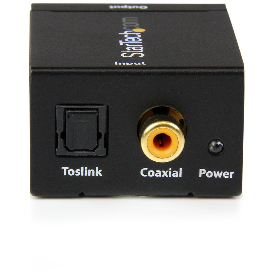 StarTech.com SPDIF2AA StarTech.com SPDIF Digital Coaxial or Toslink Optical to Stereo RCA Audio Converter
