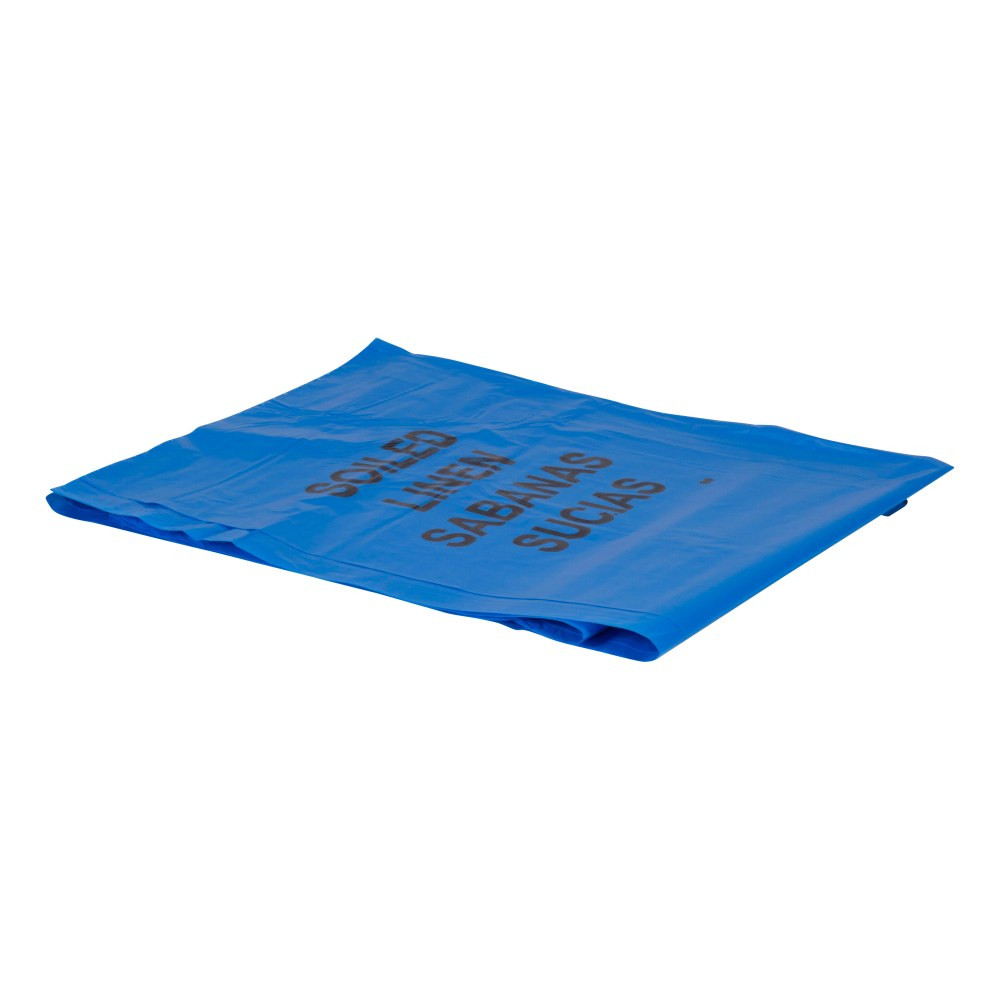 HERITAGE TRAVELWARE LTD Heritage B6043PX  Healthcare Infectious Waste Can Liners, 10 Gallons, 1.3 MIL, Blue, Pack Of 200 Liners