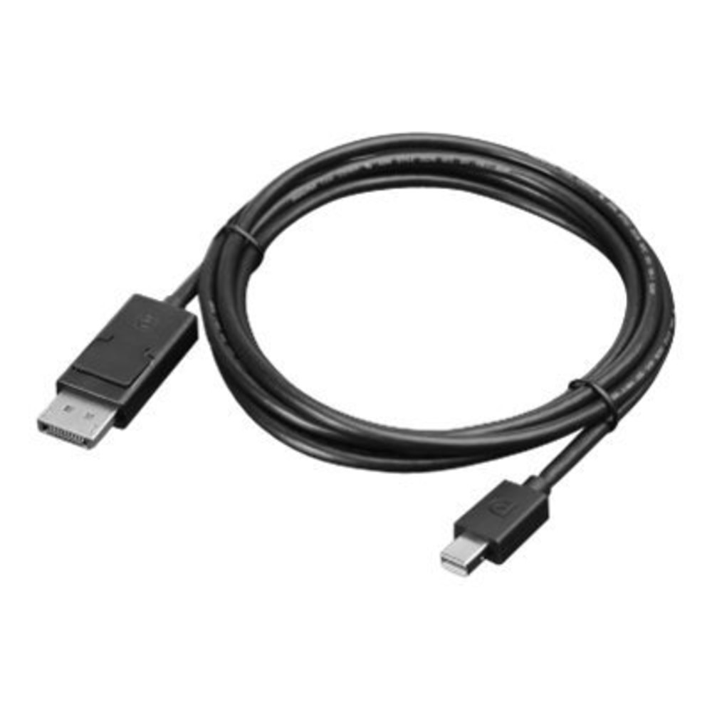 LENOVO, INC. Lenovo 0B47091  Mini-DisplayPort to DisplayPort Cable - 6.56 ft DisplayPort Video Cable for Audio/Video Device, Monitor, TV - First End: 1 x DisplayPort 1.2 Digital Audio/Video - Male - Second End: 1 x 20-pin Mini DisplayPort 1.2 Digital