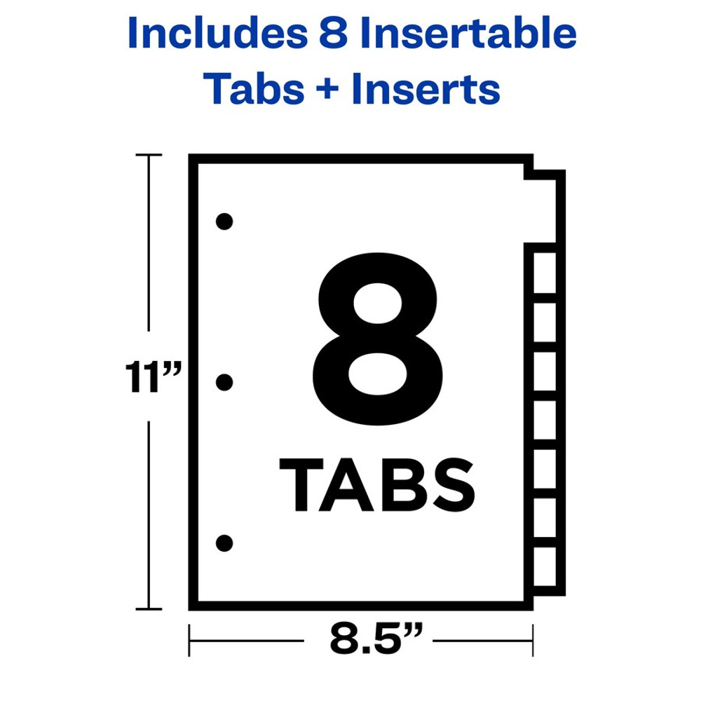Avery Avery&reg; 11468 Avery&reg; Office Essentials Insertable Dividers