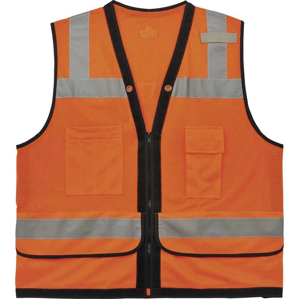 Tenacious Holdings, Inc GloWear 23319 GloWear 8253HDZ Type R Class 2 Heavy-Duty Mesh Surveyors Vest