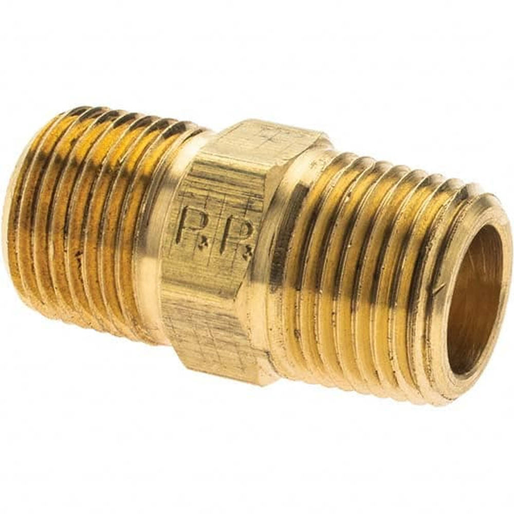 Parker -11097-1 Industrial Pipe Hex Plug: 3/8" Male Thread, MNPTF