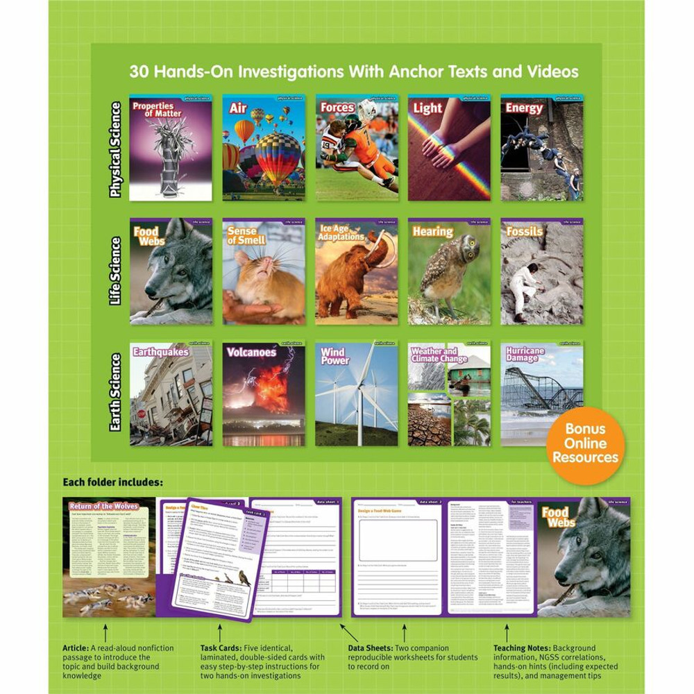 Scholastic 1338099019 Scholastic SuperScience STEM Instant Activities Printed Book