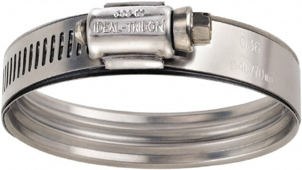 IDEAL TRIDON 360030048051 Hybrid Smart Clamp: 2.6875 to 3.3125" Hose, 9/16" Wide, Stainless Steel