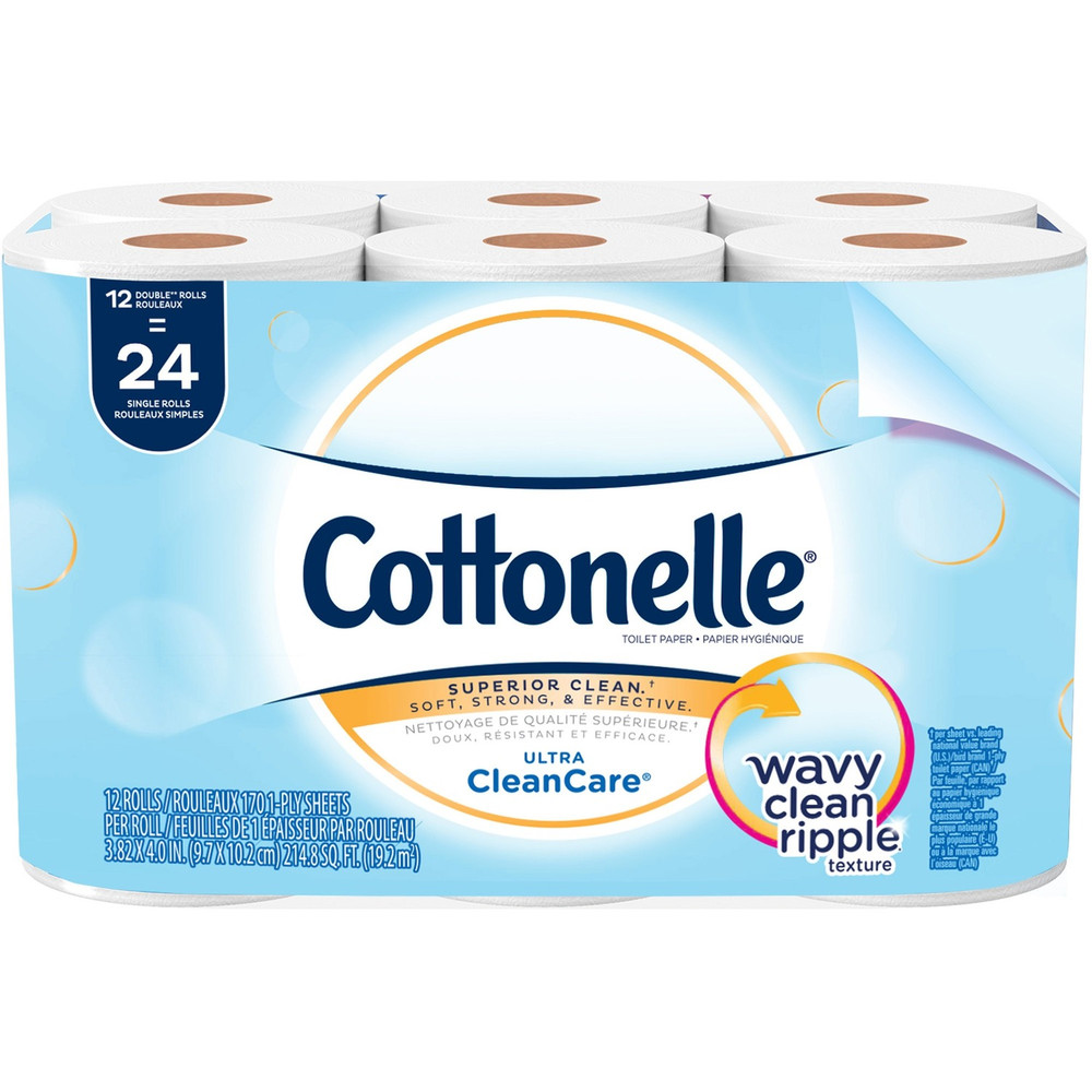 Kimberly-Clark Corporation Cottonelle 12456 Cottonelle Clean Care Bathroom Tissue