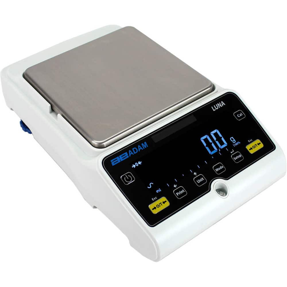 ADAM Equipment LBB 8001E Balance Scale: 8000 g Capacity, Digital LCD Display, External Calibration