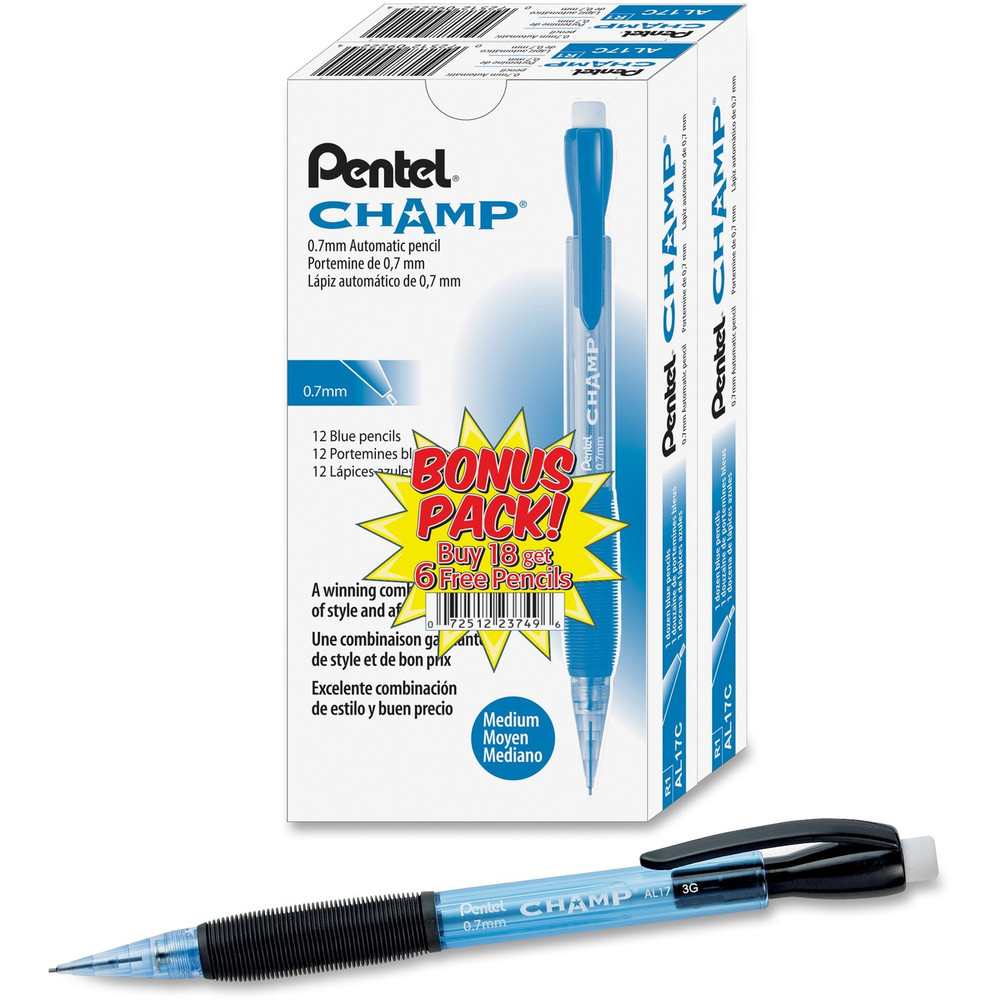 Pentel of America, Ltd Pentel AL17CSW-US Pentel Champ Mechanical Pencils