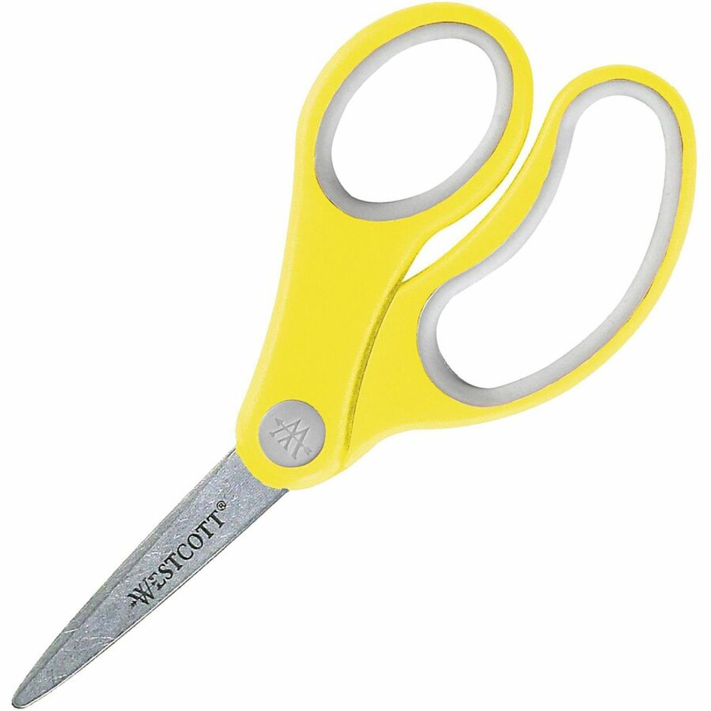 Acme United Corporation Westcott 14727 Westcott Soft Handle 5" Pointed Kids Value Scissors