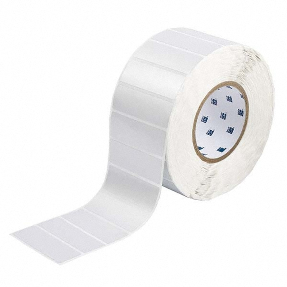 Brady 30230 Label Maker Label: Silver, Metallized Polyester, 3,000 per Roll