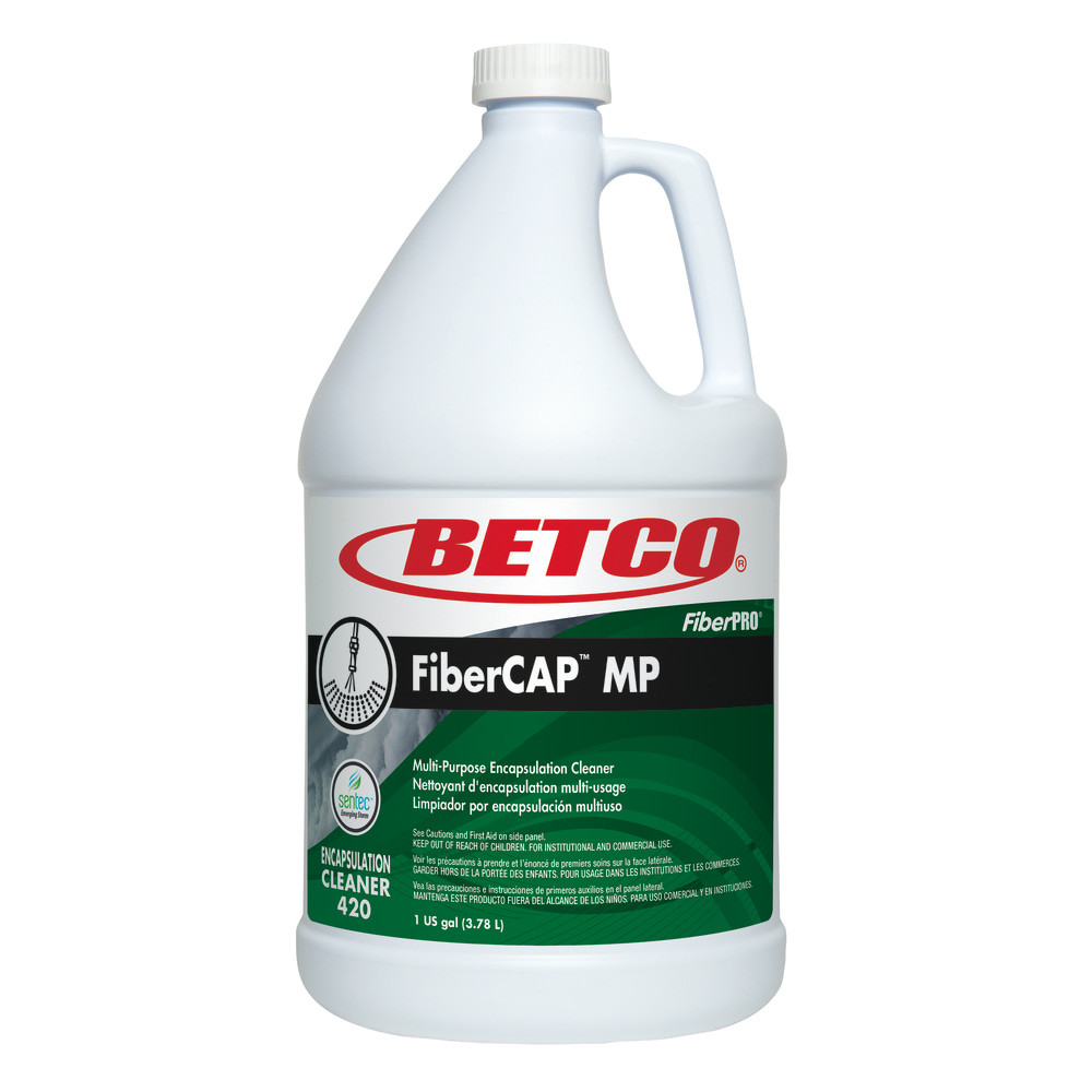 BETCO CORPORATION Betco 4200400  FiberCAP MP Carpet Cleaner, 128 Oz Bottle, Case Of 4