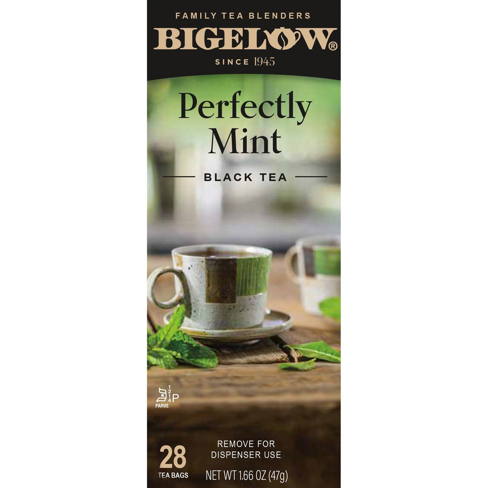 Keurig Dr Pepper Inc. Dr Pepper Snapple 10344 Bigelow&reg; Perfectly Mint Herbal Tea Bag