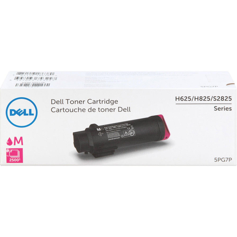 Dell Technologies Dell 5PG7P Dell Original High Yield Laser Toner Cartridge - Magenta - 1 Each