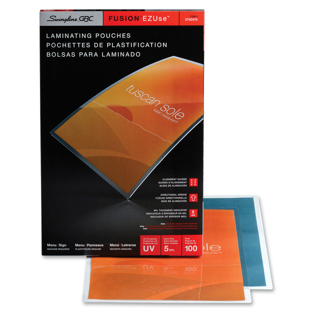 GBC 3740474 GBC Fusion EZUse Laminating Pouches