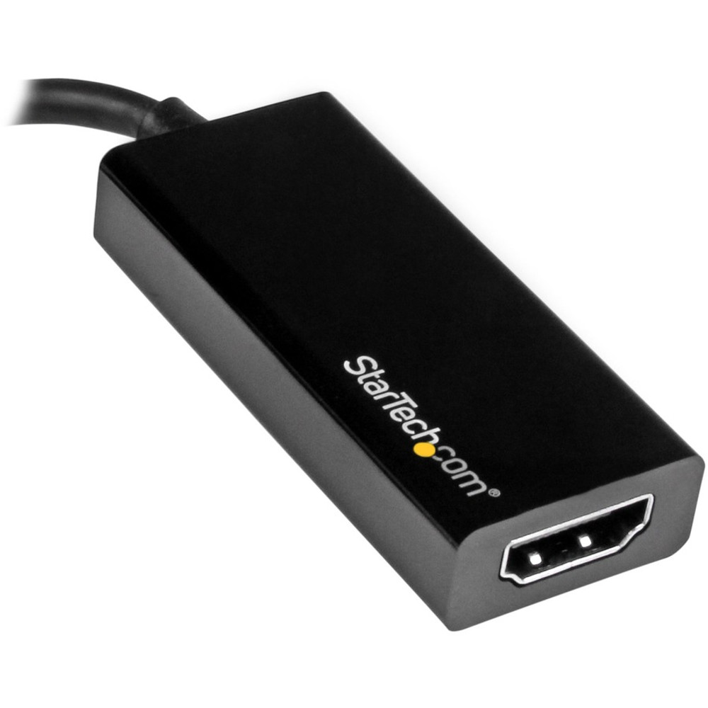 StarTech.com CDP2HD StarTech.com - USB-C to HDMI Adapter - 4K 30Hz - Black - USB Type-C to HDMI Adapter - USB 3.1 - Thunderbolt 3 Compatible