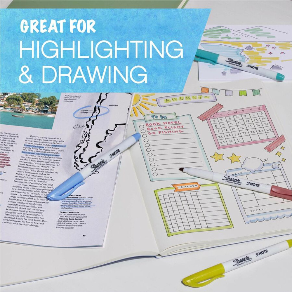 Newell Brands Sharpie 2158060 Sharpie S-Note Creative Markers