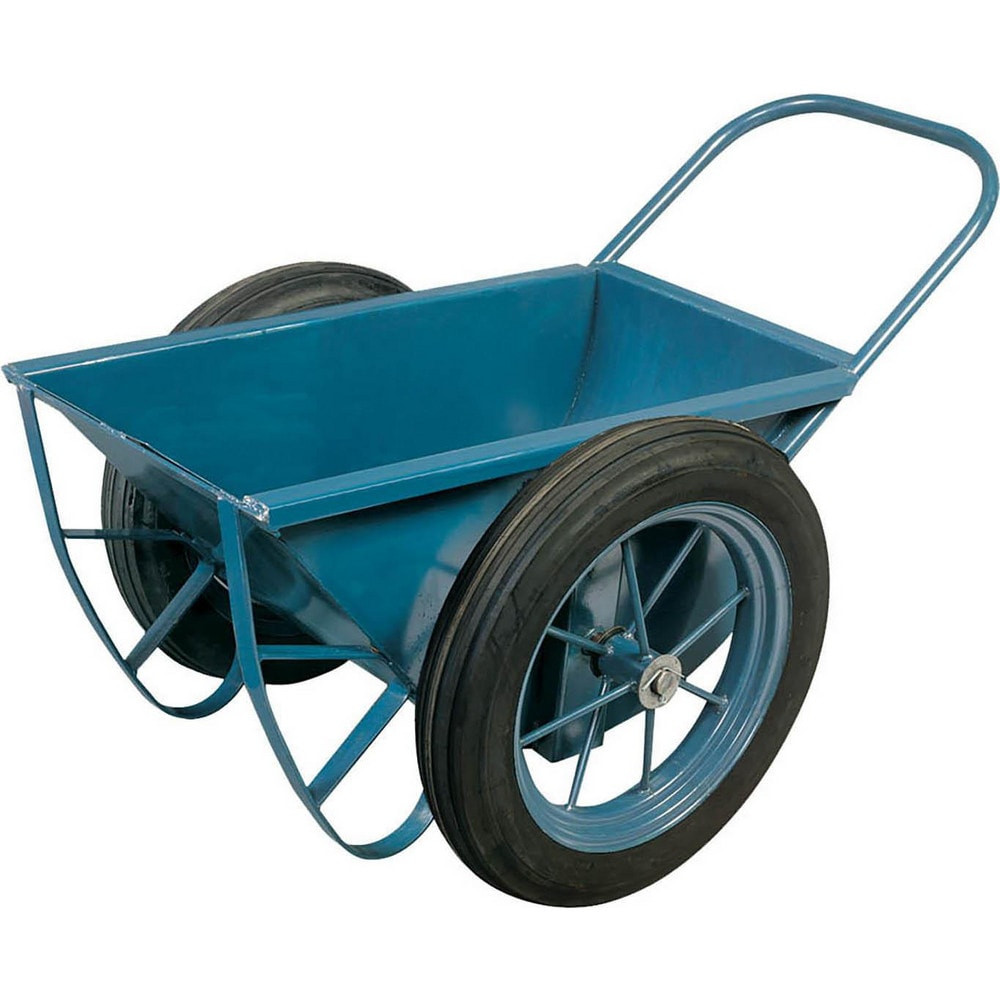 Bon Tool 12-354 Wheelbarrows; Volume Capacity: 8.0 ; Load Capacity: 8 ; Wheel Material: Rubber ; Tray Material: Steel ; Overall Length: 61.00 ; Overall Height: 30.0000in