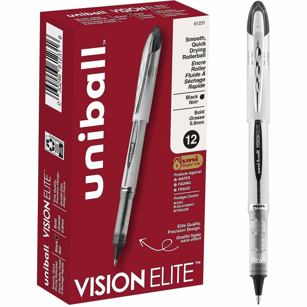 uni-ball Corporation uniball? 61231 uniball&trade; Vision Elite Rollerball Pens