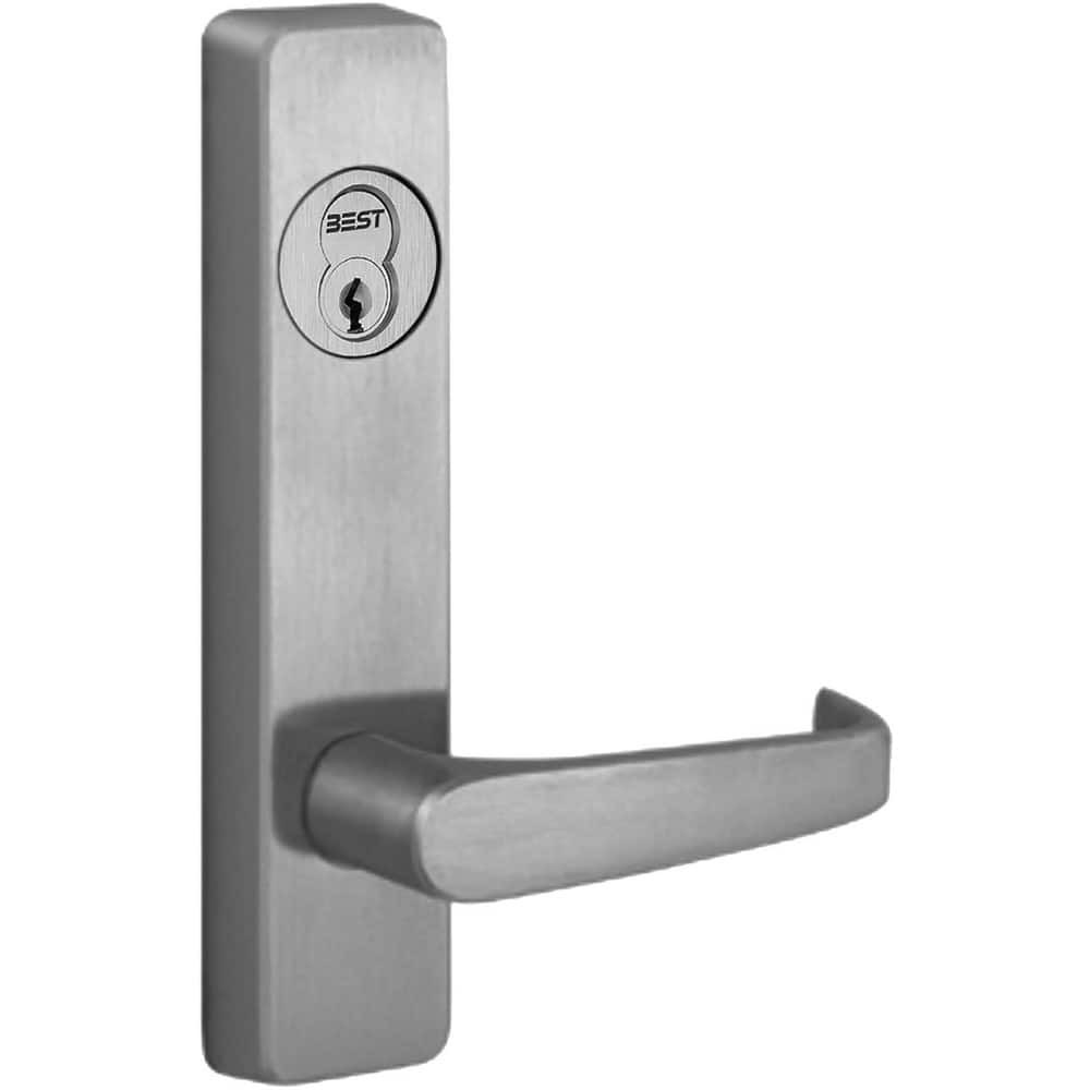 BestDormakaba 2908A 630 LHR Trim; Trim Type: Classroom Lever ; For Use With: Precision Exit Device Trims ; Material: Metal ; Finish/Coating: Satin Stainless Steel