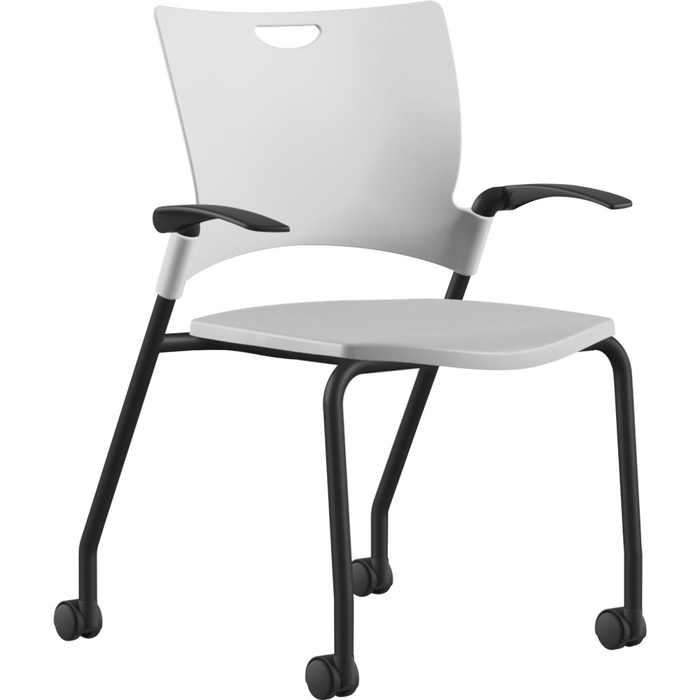 9 to 5 Seating 1315A12BFP05 9 to 5 Seating Bella Fixed Arms Mobile Stack Chair