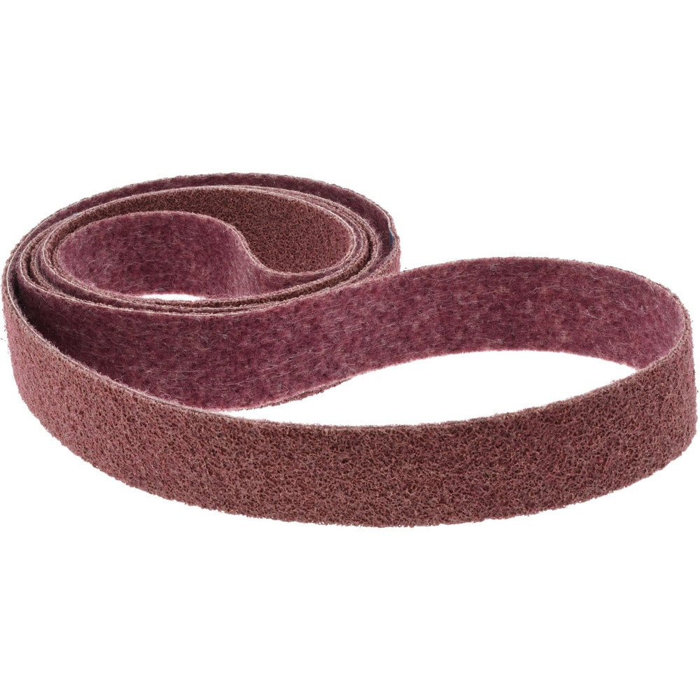 Brite Star A023341 Abrasive Belt:  2" Wide, 132" OAL, 120 Grit, Aluminum Oxide