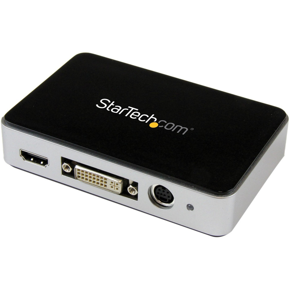 StarTech.com USB3HDCAP StarTech.com USB 3.0 Video Capture Device - HDMI / DVI / VGA / Component HD Video Recorder - 1080p 60fps