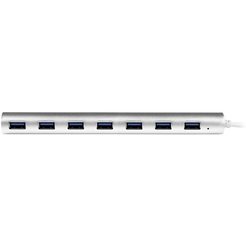 StarTech.com ST73007UA StarTech.com 7-Port USB Hub, USB A to 7x USB-A Ports, USB 5Gbps, Self-Powered, Portable Laptop USB 3.0 Hub Expansion with Power Supply