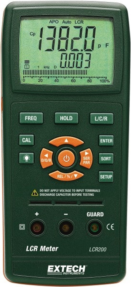 Extech LCR200 Digital & Passive Component LCR Multimeter: