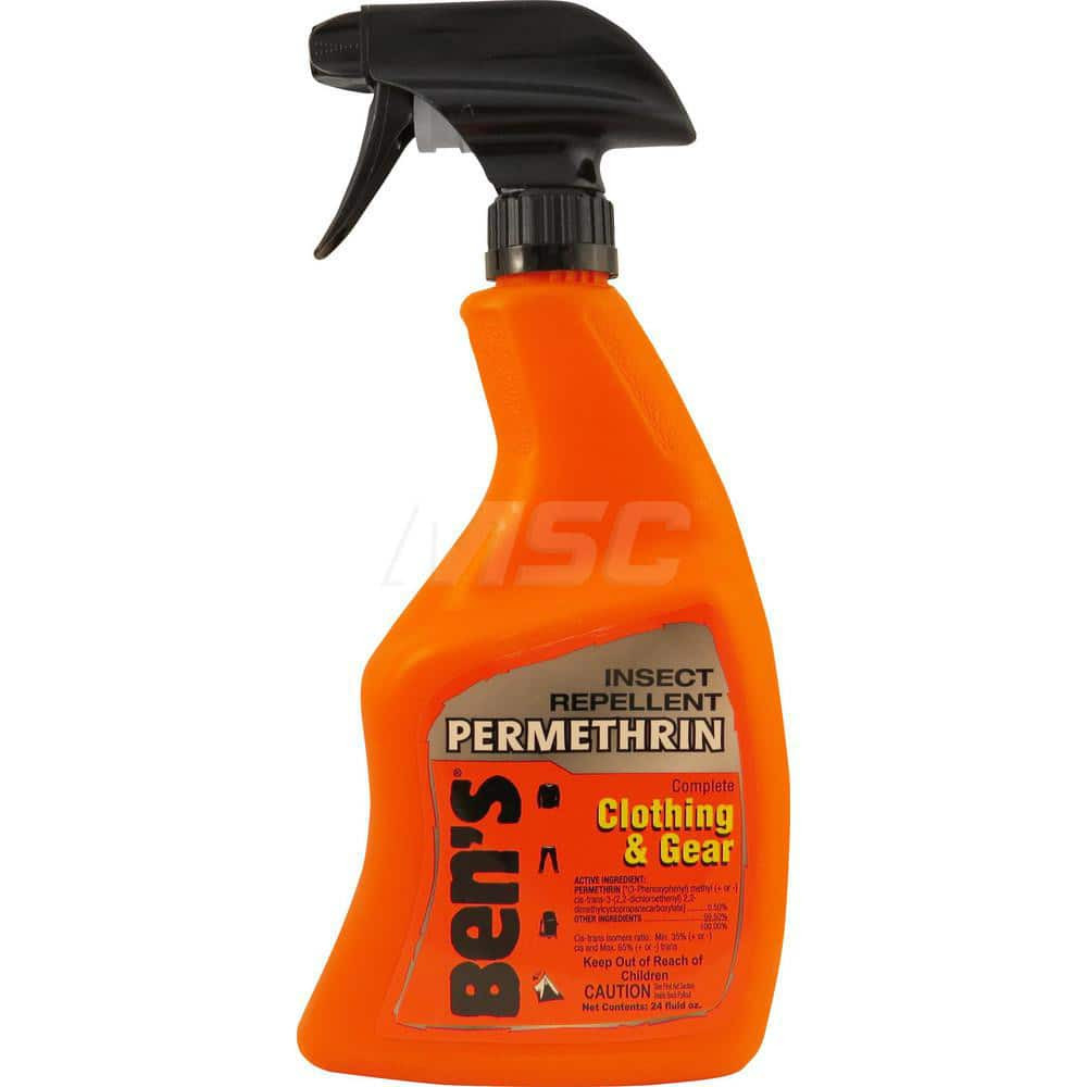 Ben's 0006-7601 Personal Insect Repellents; Active Ingredient: Permethrin ; Container Size: 24 ; Container Type: Spray Bottle ; Protection Time: 6 ; Concentration: .5 ; Standards: EPA Registered