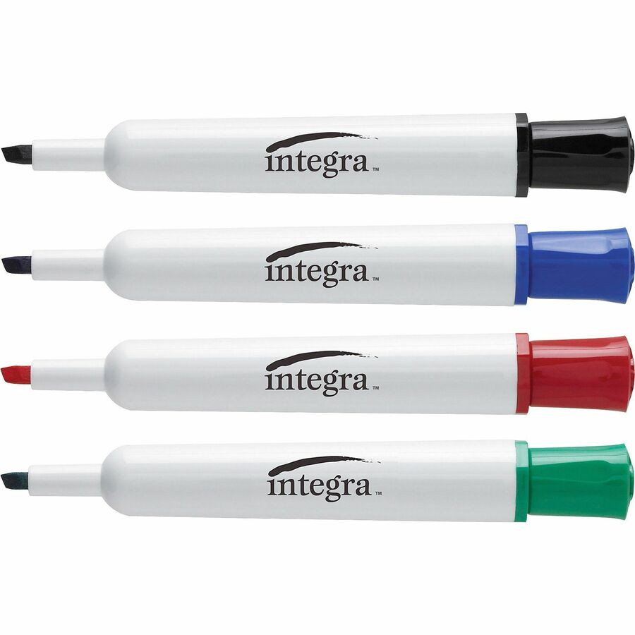 Integra 30015 Integra Chisel Point Dry-erase Markers