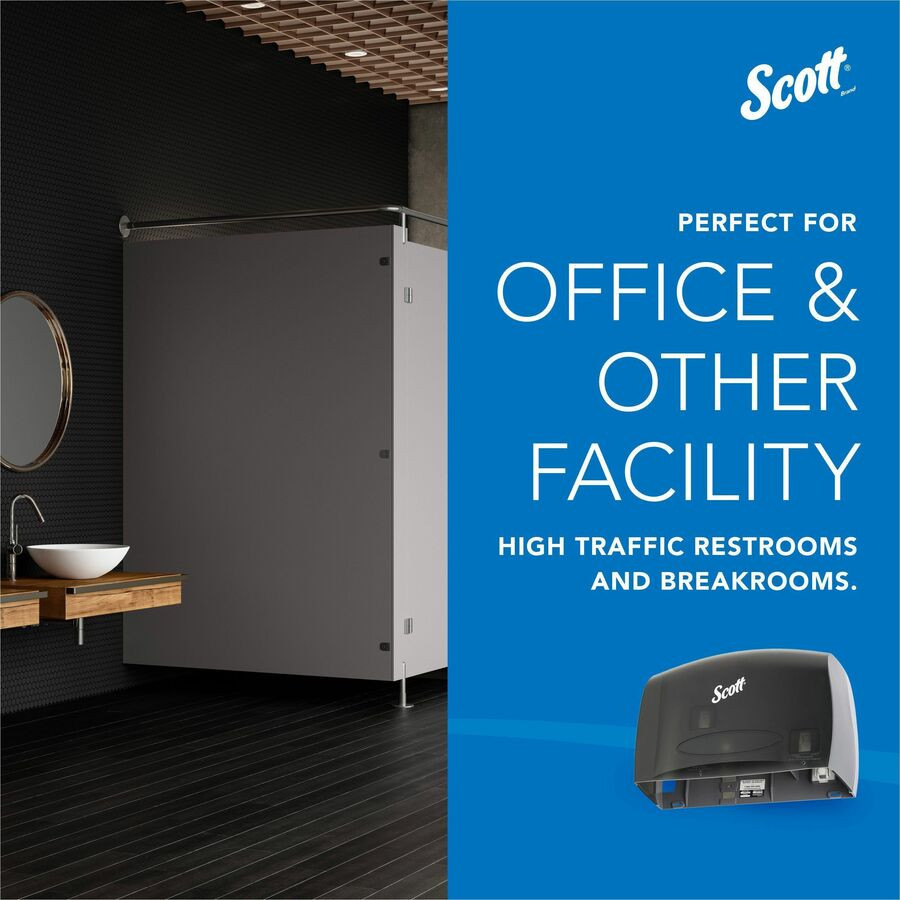 Kimberly-Clark Corporation Scott 09602 Scott Essential Coreless Jumbo Roll Toilet Paper Dispenser