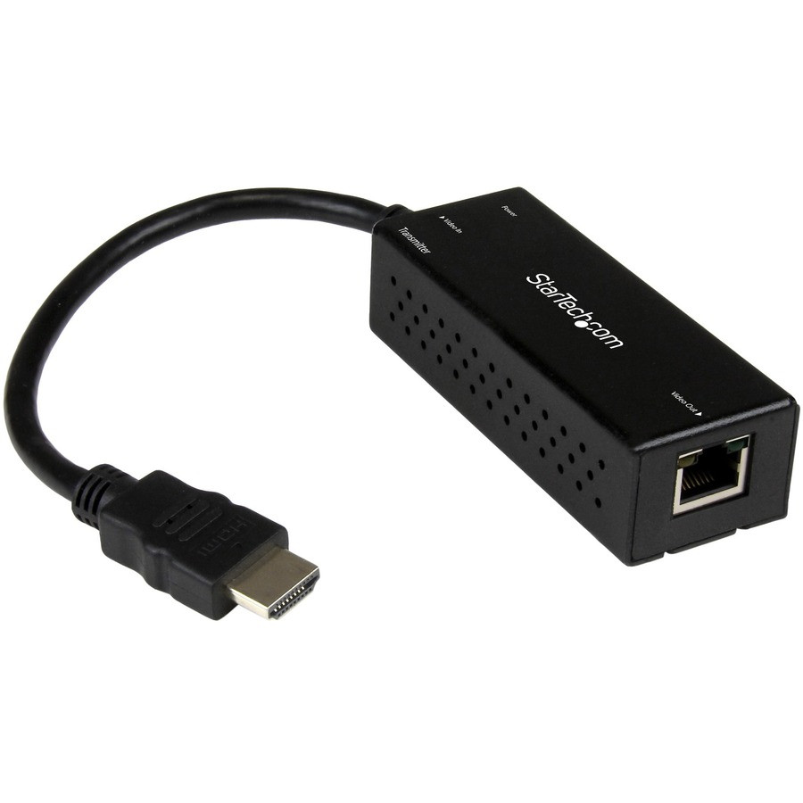 StarTech.com ST121HDBTDK StarTech.com 4K HDMI Extender with Compact Transmitter - Up to 40 m (130 ft.) - HDBaseT Extender Kit - UHD 4K - ST121HDBTDK