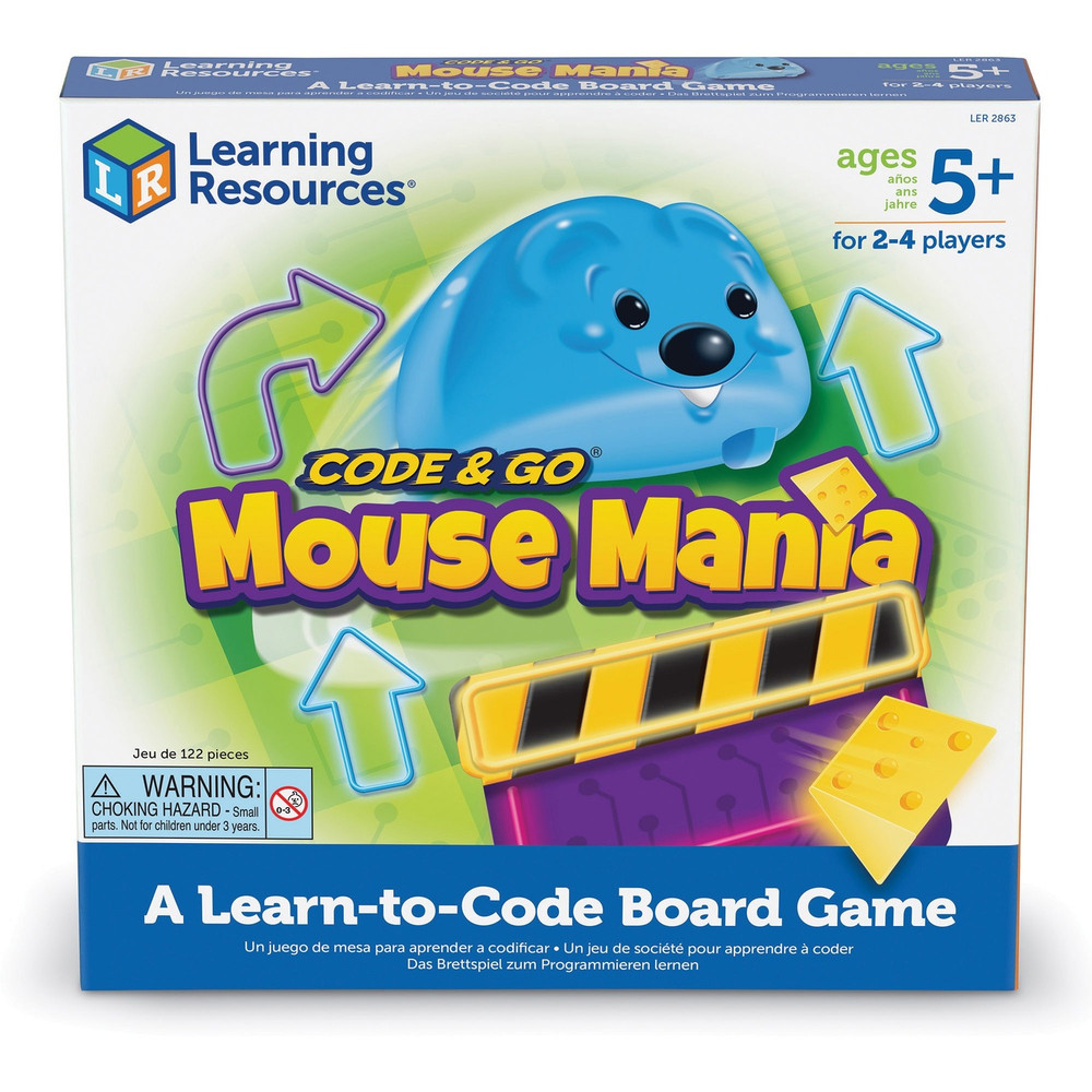 Learning Resources LER2863 Learning Resources Code & Go Mouse Mania Board Game