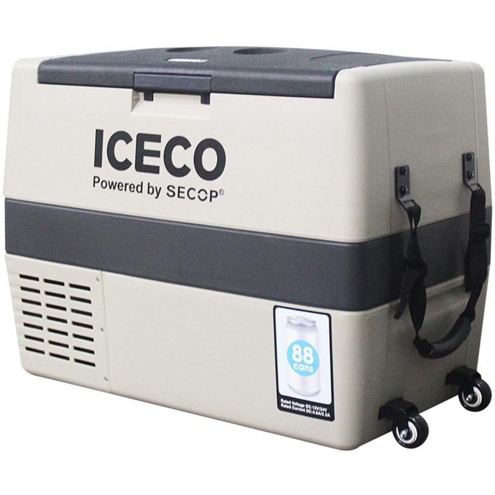 VF IMAGEWEAR, INC. TR60 ICECO 2.11 Cu Ft Portable Refrigerator And Freezer, Beige