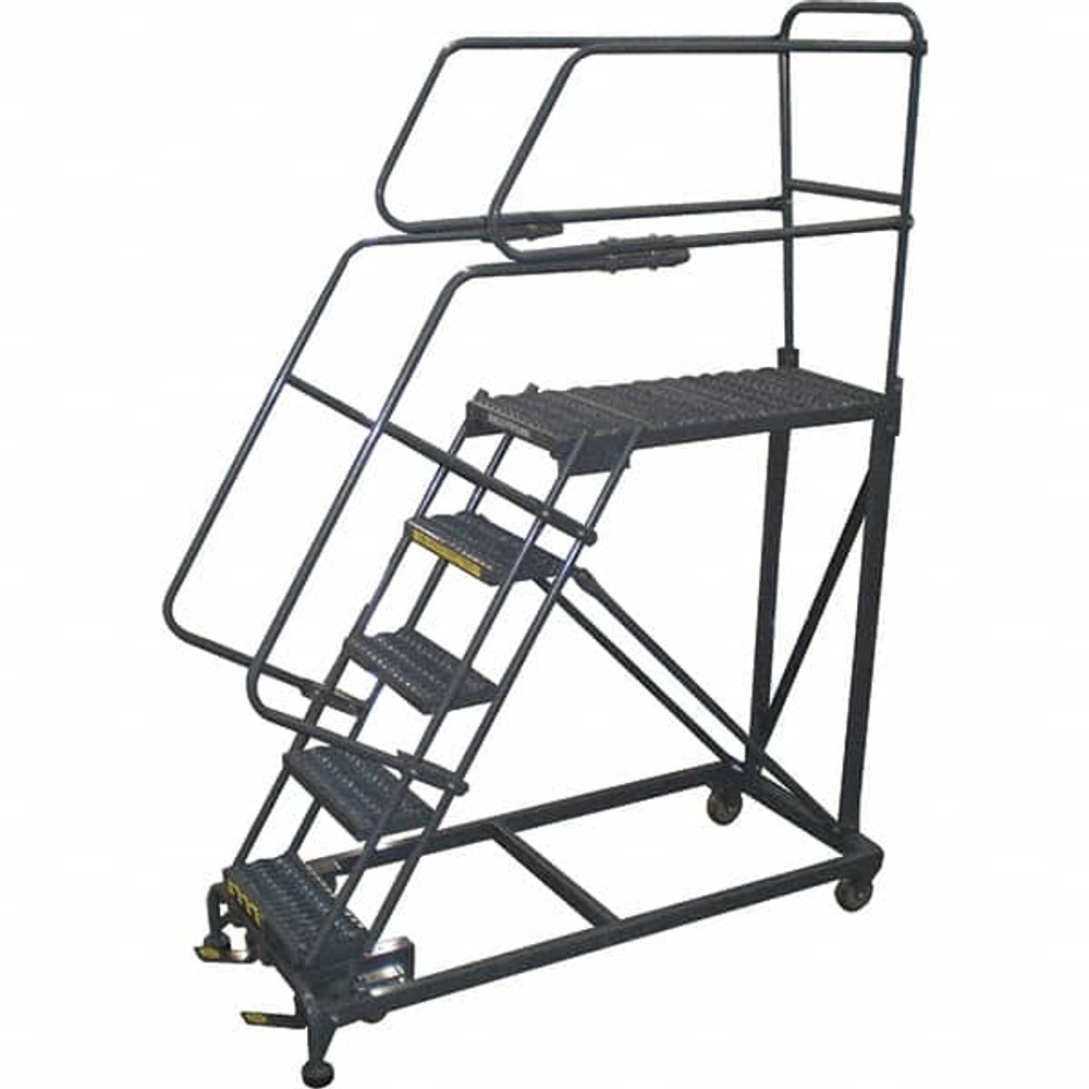 Ballymore SW SEP5-2436 Carbon Steel Rolling Ladder: 5 Step