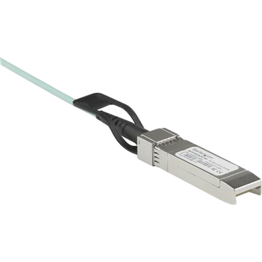 StarTech.com AOCSFP10G5ME StarTech.com Dell EMC AOC-SFP-10G-5M Compatible 5m 10G SFP+ to SFP AOC Cable - 10GbE SFP+ Active Optical Fiber - 10Gbps SFP + Cable 16.4'