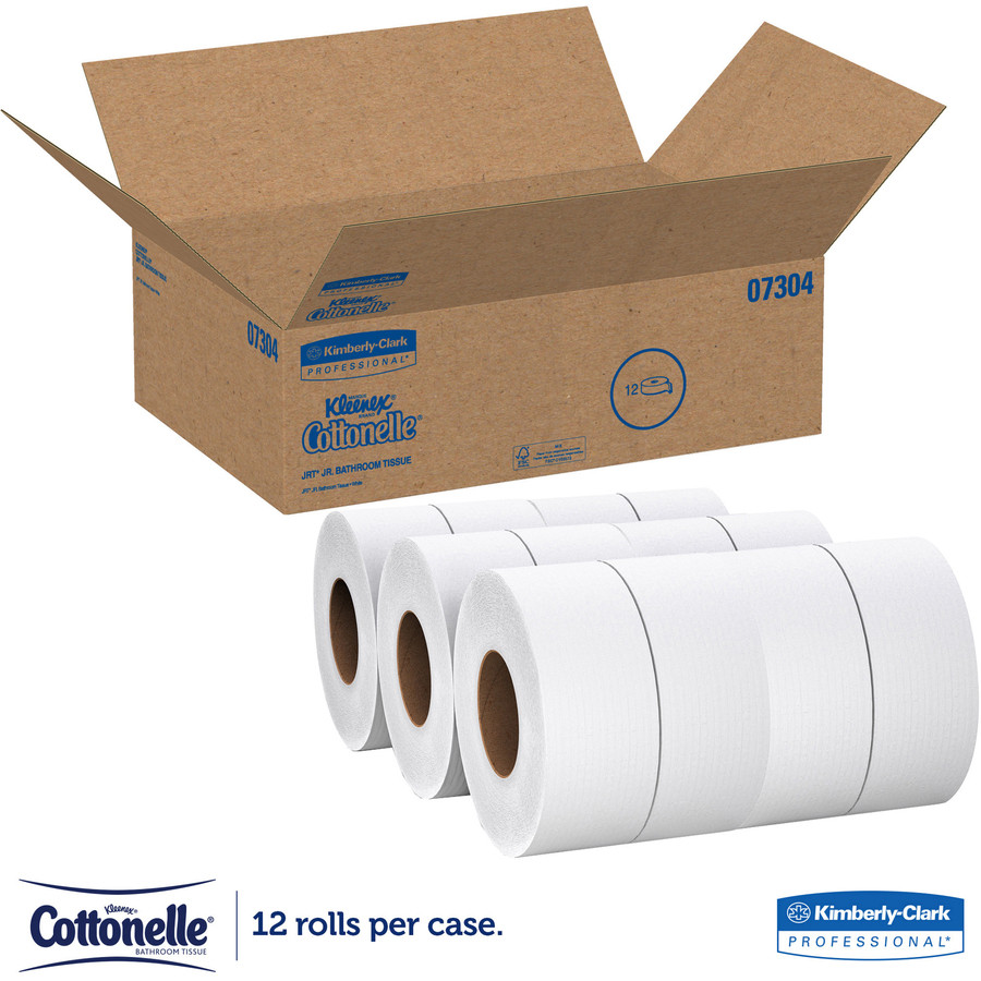 Kimberly-Clark Corporation Scott 07304 Scott Essential Extra Soft JRT Bathroom Tissue