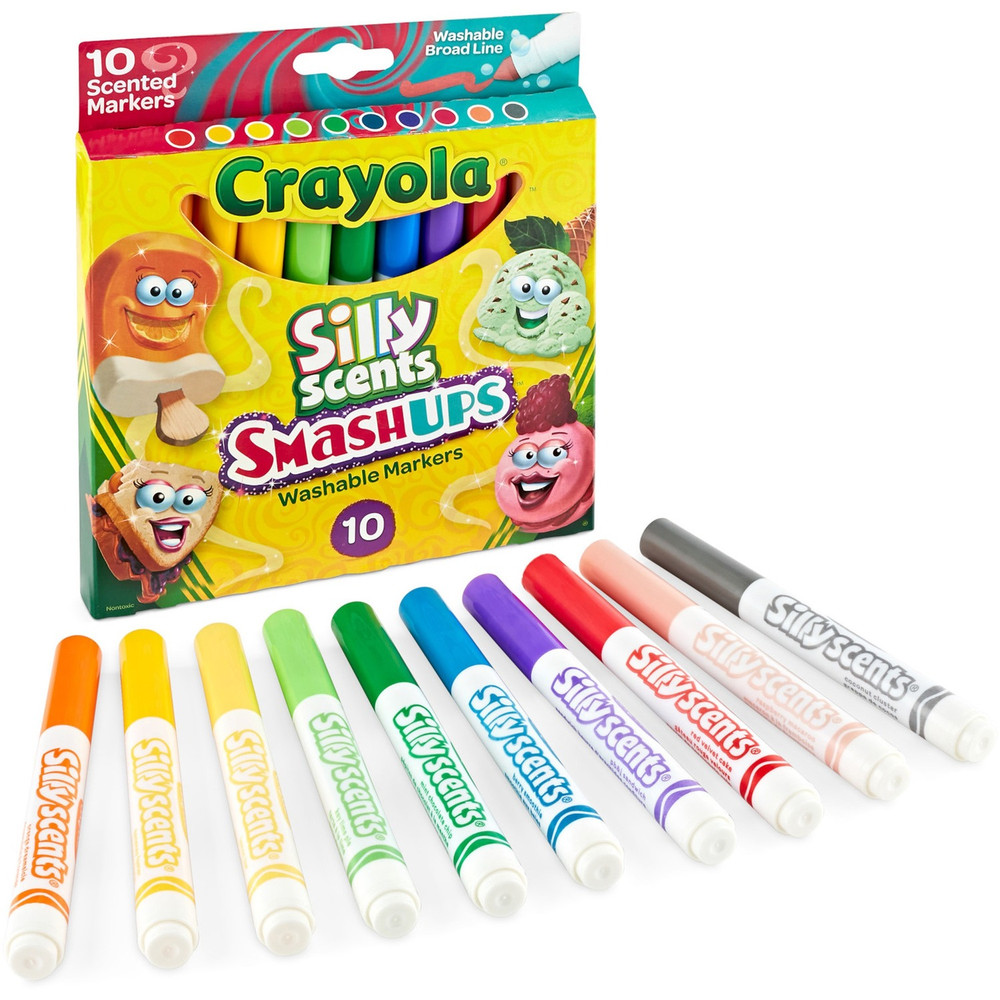Crayola, LLC Crayola 588274 Crayola Silly Scents Slim Scented Washable Markers