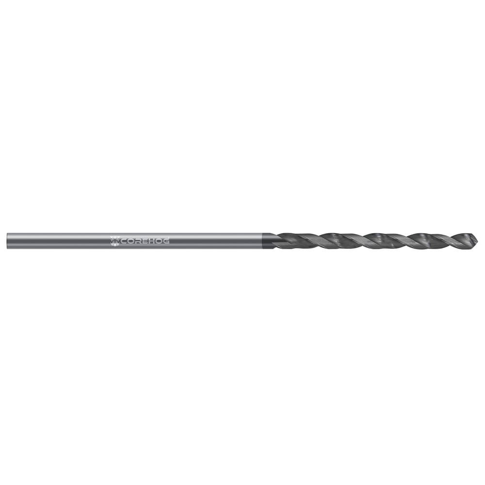 Corehog C09992 Jobber Length Drill Bits; Drill Bit Size (Inch): 13/64 ; Drill Bit Size (Decimal Inch): 0.2031 ; Drill Bit Material: Solid Carbide ; Cutting Direction: Right Hand ; Coating/Finish: DLC ; Number of Flutes: 2