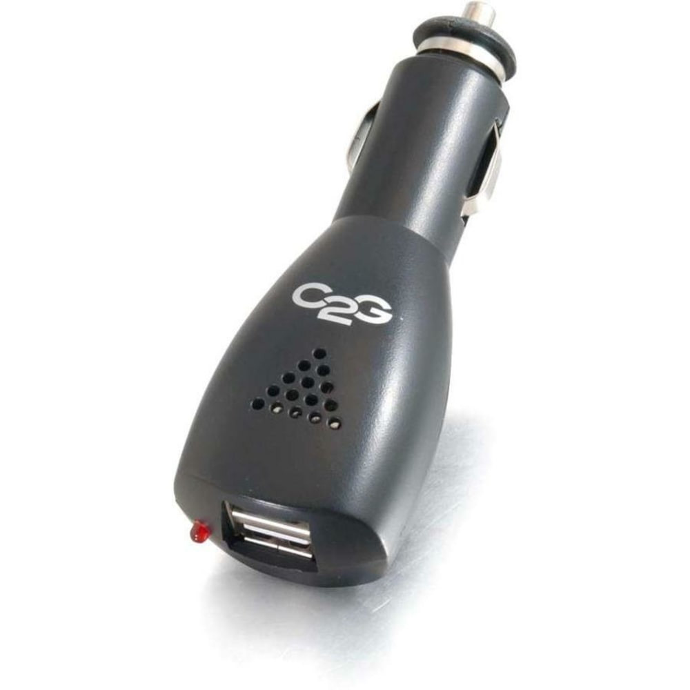 LASTAR INC. C2G 22332  2-Port USB Car Charger - DC Adapter - Phone Charger Adapter - 5 V DC Output Voltage - 2.10 A Output Current