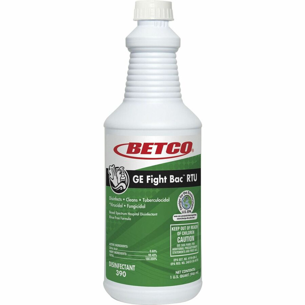 Betco Corporation Betco 3901200CT Betco Fight Bac RTU Disinfectant