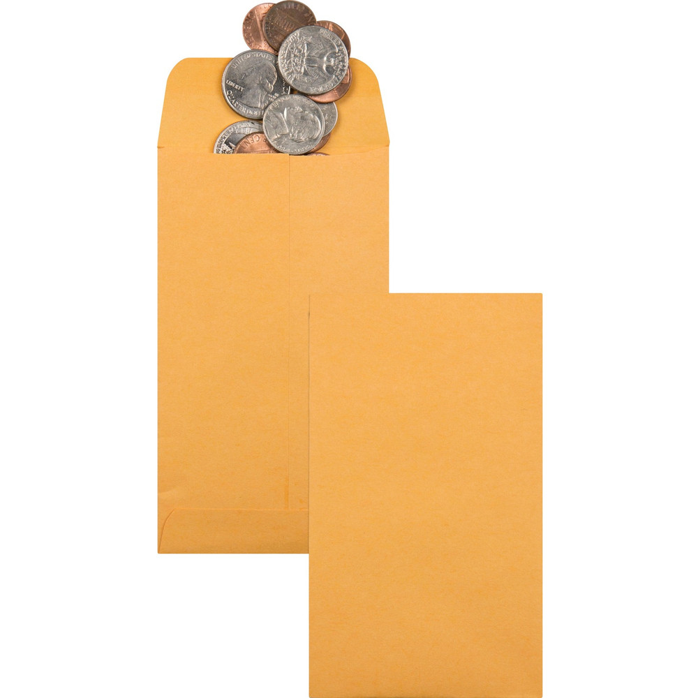 Quality Park Products Quality Park 50562 Quality Park No. 5 1/2 Coin and Small Parts Envelopes with Gummed Flap