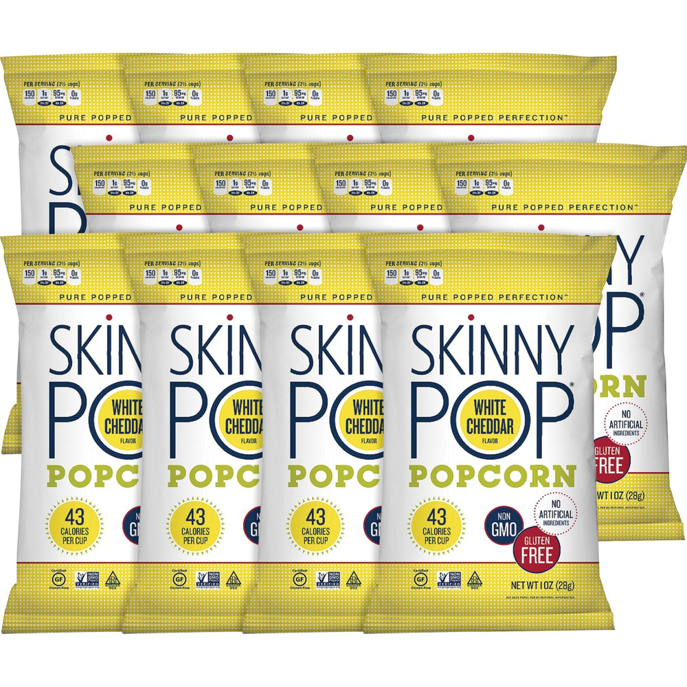 Amplify Snack Brands SkinnyPop 00443 SkinnyPop White Cheddar Popcorn