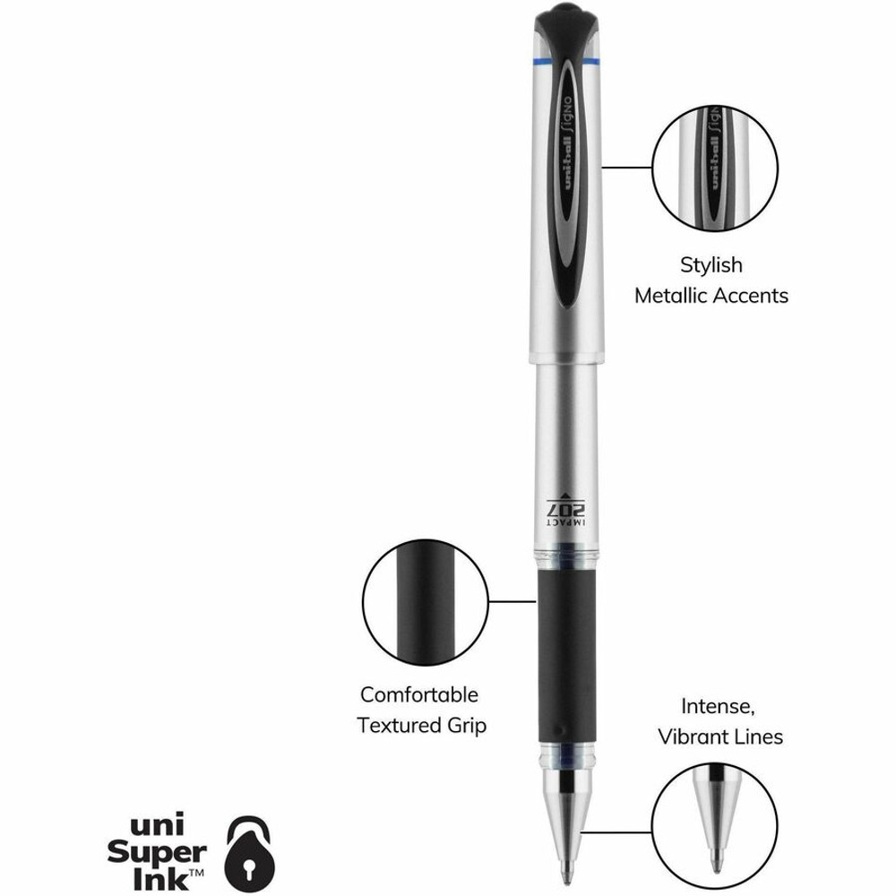 uni-ball Corporation uniball? 65801 uniball&trade; 207 Impact Gel Pen