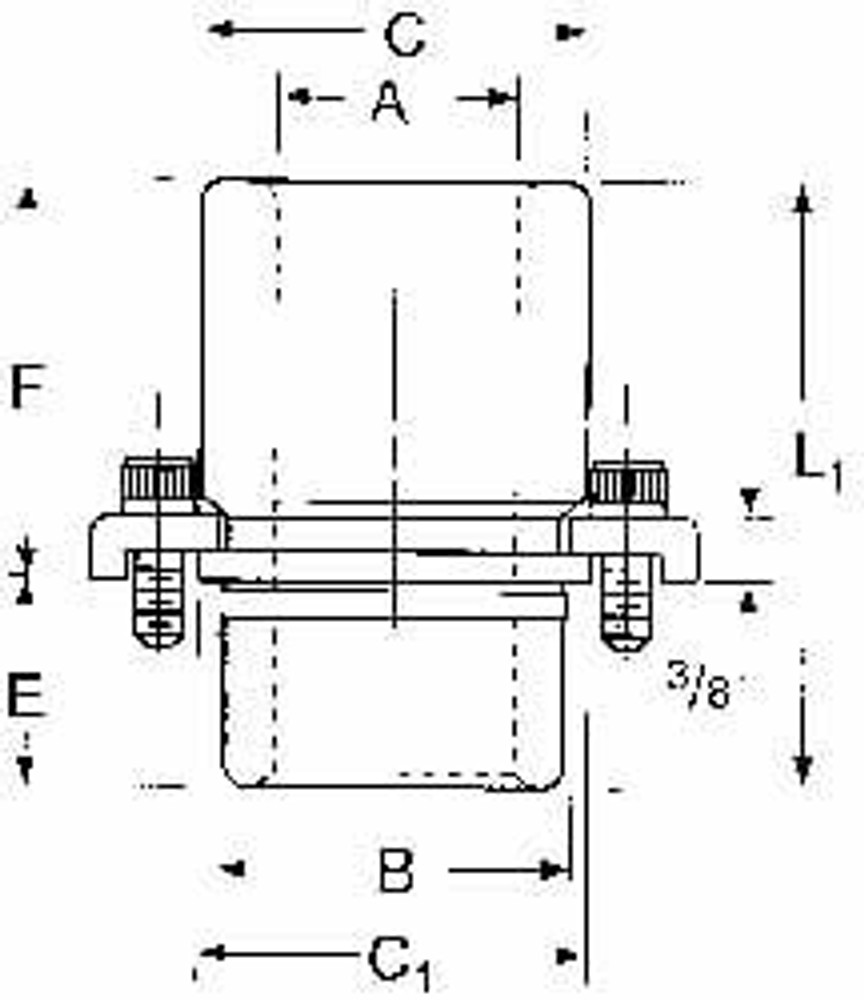 Dayton Lamina 6-1611-85 Steel Die & Mold Shoulder Bushing: 2-1/2" ID, 4-11/16" OAL