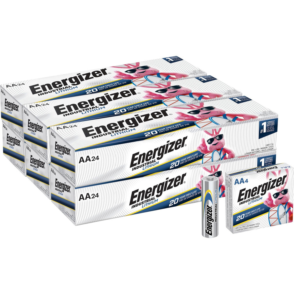 Energizer Holdings, Inc Energizer LN91CT Energizer Industrial AA Lithium Battery 4-Packs