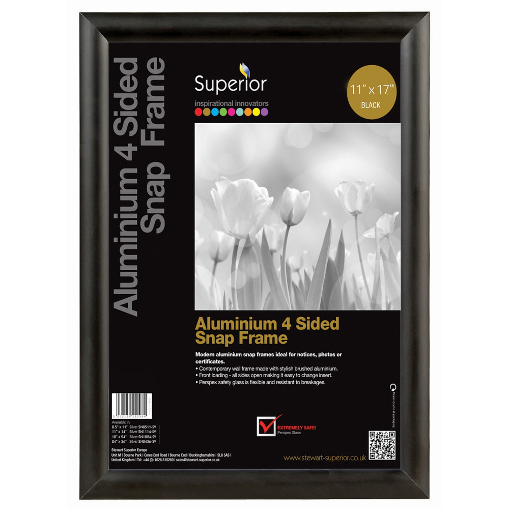 Stewart Superior Seco SN1117BLACK Seco Sign Holder