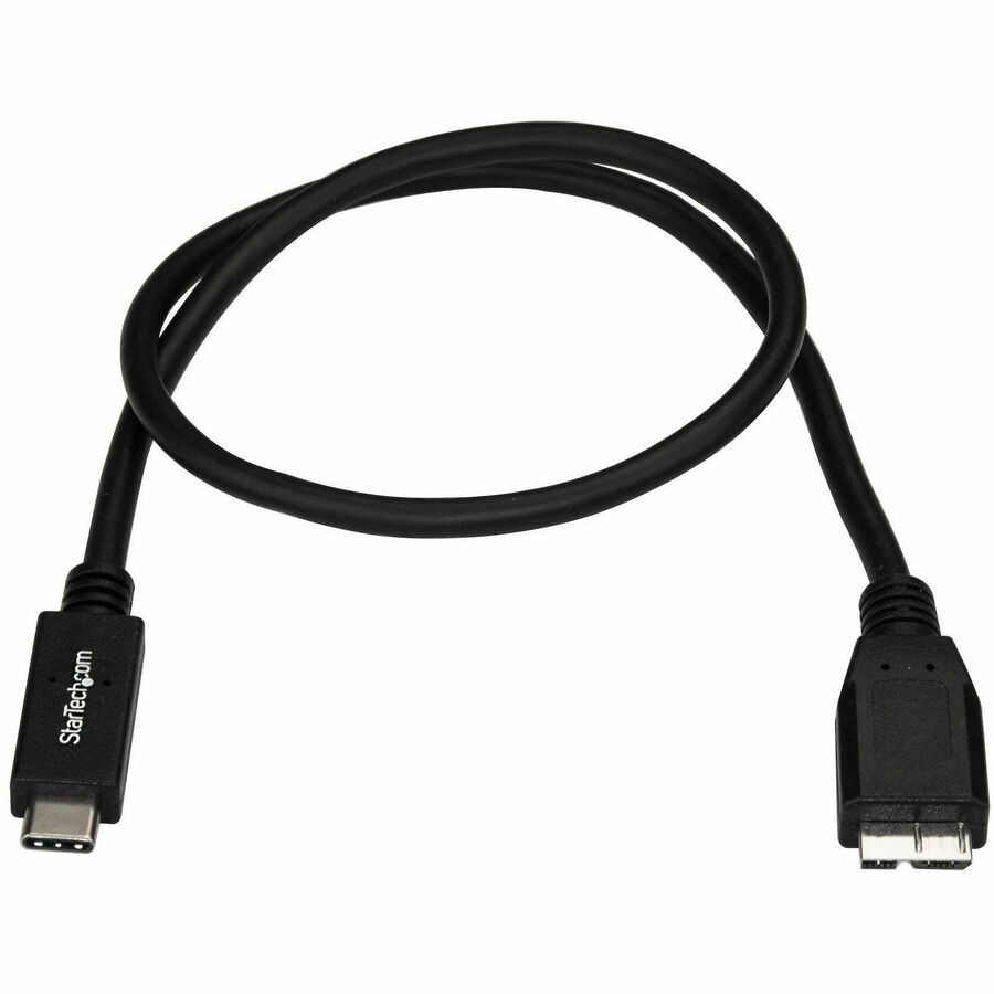 StarTech.com USB31CUB1M StarTech.com USB C to Micro USB Cable - 3 ft / 1m - USB 3.1 Cable - 10Gbps - Micro USB Cord - USB Type C to Micro USB Cable