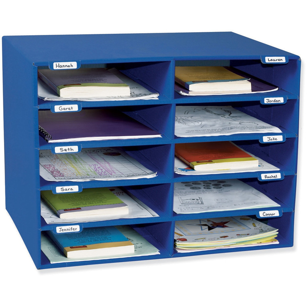 Dixon Ticonderoga Company Dixon 001309 Classroom Keepers 10-Slot Mailbox